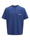 JCOUNION BACK PRINT TEE SS CREW NOOS beaucoup blue