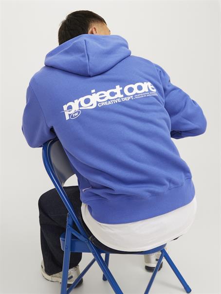 JCOUNION PRINT SWEAT HOOD NOOS beaucoup blue