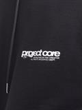 JCOUNION PRINT SWEAT HOOD NOOS black