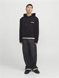 JCOUNION PRINT SWEAT HOOD NOOS black