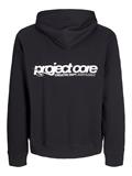 JCOUNION PRINT SWEAT HOOD NOOS black