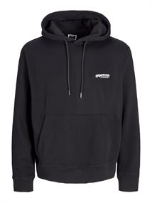 JCOUNION PRINT SWEAT HOOD NOOS black