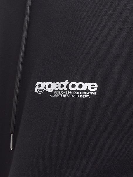 JCOUNION PRINT SWEAT HOOD NOOS black