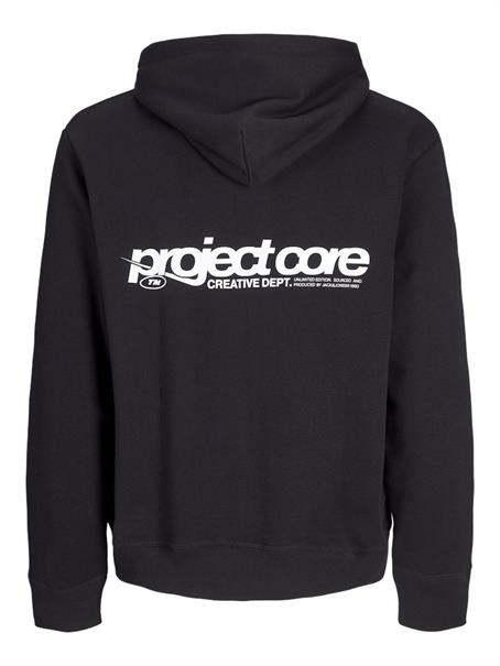 JCOUNION PRINT SWEAT HOOD NOOS black