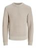JCOZION KNIT CREW NECK BF moonbeam