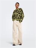 JDYALEXIS L/S JACQUARD PULLOVERK KNT fern