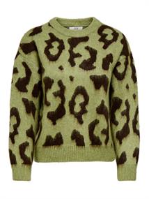 JDYALEXIS L/S JACQUARD PULLOVERK KNT fern