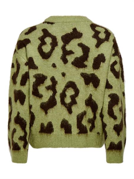 JDYALEXIS L/S JACQUARD PULLOVERK KNT fern