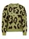 JDYALEXIS L/S JACQUARD PULLOVERK KNT fern