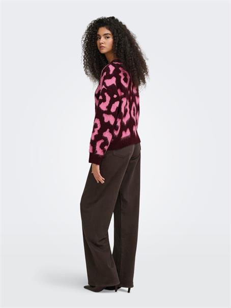 JDYALEXIS L/S JACQUARD PULLOVERK KNT fig