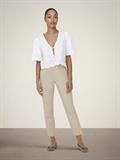 JDYALICE S/S TIE TOP WVN bright white