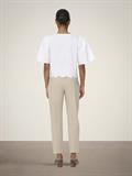 JDYALICE S/S TIE TOP WVN bright white