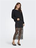 JDYALVA LIFE L/S EMBELLISH PULLOVER KNT black