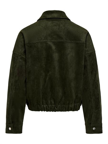 JDYAMBER FAUX SUEDE SHORT JACKET OTW YFM rosin