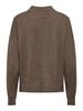 JDYAMORE L/S HN SLIT PULLOVER KNT falcon