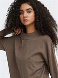 JDYAMORE L/S HN SLIT PULLOVER KNT falcon