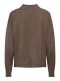 JDYAMORE L/S HN SLIT PULLOVER KNT falcon