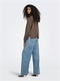JDYAMORE L/S HN SLIT PULLOVER KNT falcon