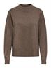 JDYAMORE L/S HN SLIT PULLOVER KNT falcon