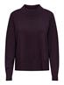 JDYAMORE L/S HN SLIT PULLOVER KNT plum perfect