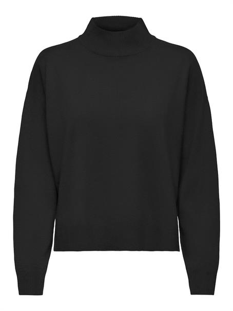 JDYAMORE LIFE L/S HN PULLOVER KNT black