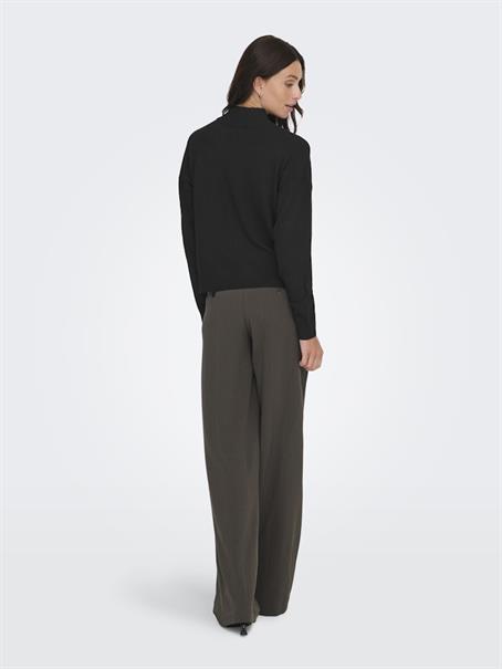 JDYAMORE LIFE L/S HN PULLOVER KNT black