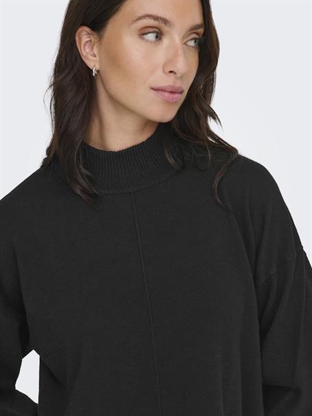 JDYAMORE LIFE L/S HN PULLOVER KNT black