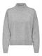 JDYAMORE LIFE L/S HN PULLOVER KNT light grey melange