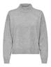 JDYAMORE LIFE L/S HN PULLOVER KNT light grey melange