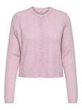 JDYAPRIL LIFE L/S O-NECK CARDIGAN KNT fragrant lilac