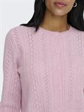 JDYAPRIL LIFE L/S O-NECK CARDIGAN KNT fragrant lilac