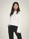 JDYAPRIL LIFE L/S O-NECK PULLOVER KNT bright white