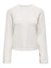 JDYAPRIL LIFE L/S O-NECK PULLOVER KNT bright white