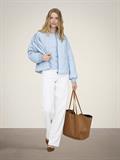 JDYAPRIL LIFE L/S O-NECK PULLOVER KNT cashmere blue