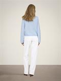 JDYAPRIL LIFE L/S O-NECK PULLOVER KNT cashmere blue