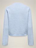 JDYAPRIL LIFE L/S O-NECK PULLOVER KNT cashmere blue