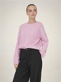 JDYAPRIL LIFE L/S O-NECK PULLOVER KNT fragrant lilac