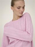 JDYAPRIL LIFE L/S O-NECK PULLOVER KNT fragrant lilac