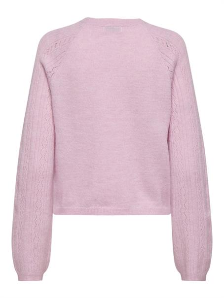 JDYAPRIL LIFE L/S O-NECK PULLOVER KNT fragrant lilac