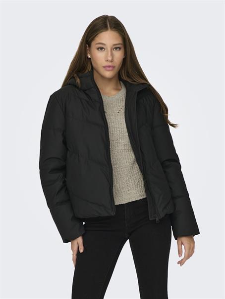 JDYARNHEM WATER REP SHORT JKT NOOS black