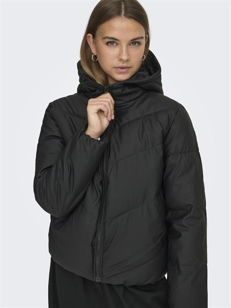 JDYARNHEM WATER REP SHORT JKT NOOS black