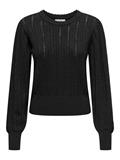JDYBEAUTY L/S GLITTER PULLOVER KNT black