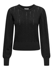 JDYBEAUTY L/S GLITTER PULLOVER KNT black