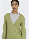JDYBECKY L/S WRAP CARDIGAN KNT fern