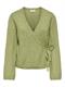 JDYBECKY L/S WRAP CARDIGAN KNT fern