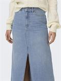 JDYBELLA HW LONG SKIRT DNM NOOS light blue denim