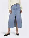 JDYBELLA HW LONG SKIRT DNM NOOS light blue denim