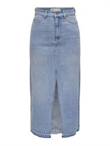 JDYBELLA HW LONG SKIRT DNM NOOS light blue denim