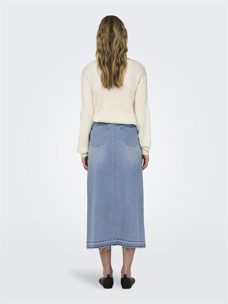 JDYBELLA HW LONG SKIRT DNM NOOS light blue denim