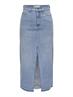 JDYBELLA HW LONG SKIRT DNM NOOS light blue denim